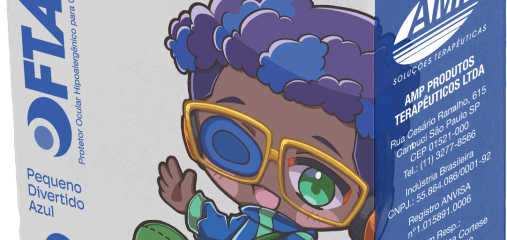 Oftam Pequeno Divertido Azul